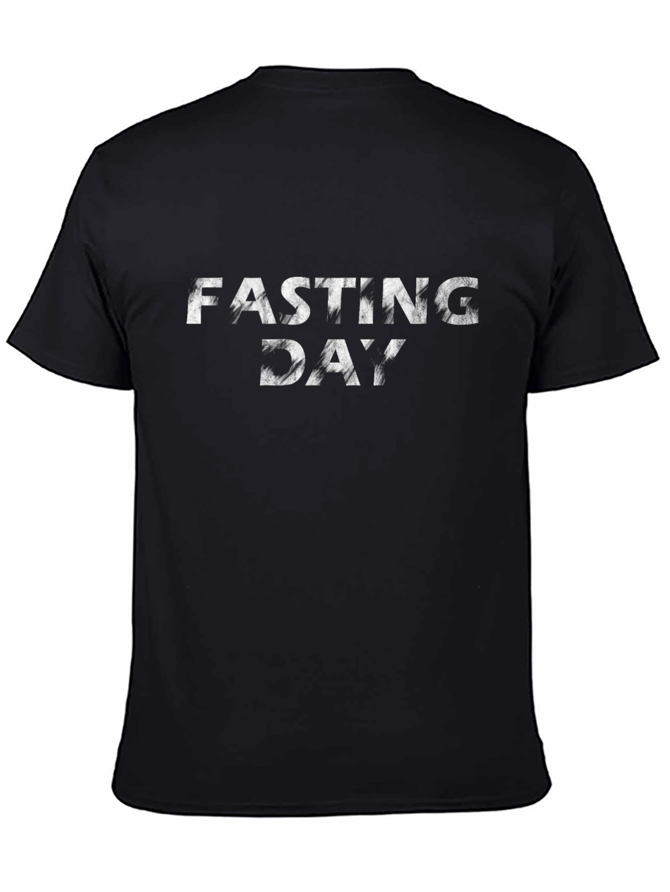 Fasting Day Graphic Tee - Black