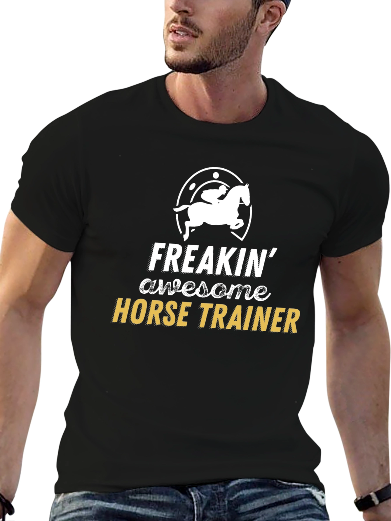Freakin Awesome Horse Trainer Graphic Tee
