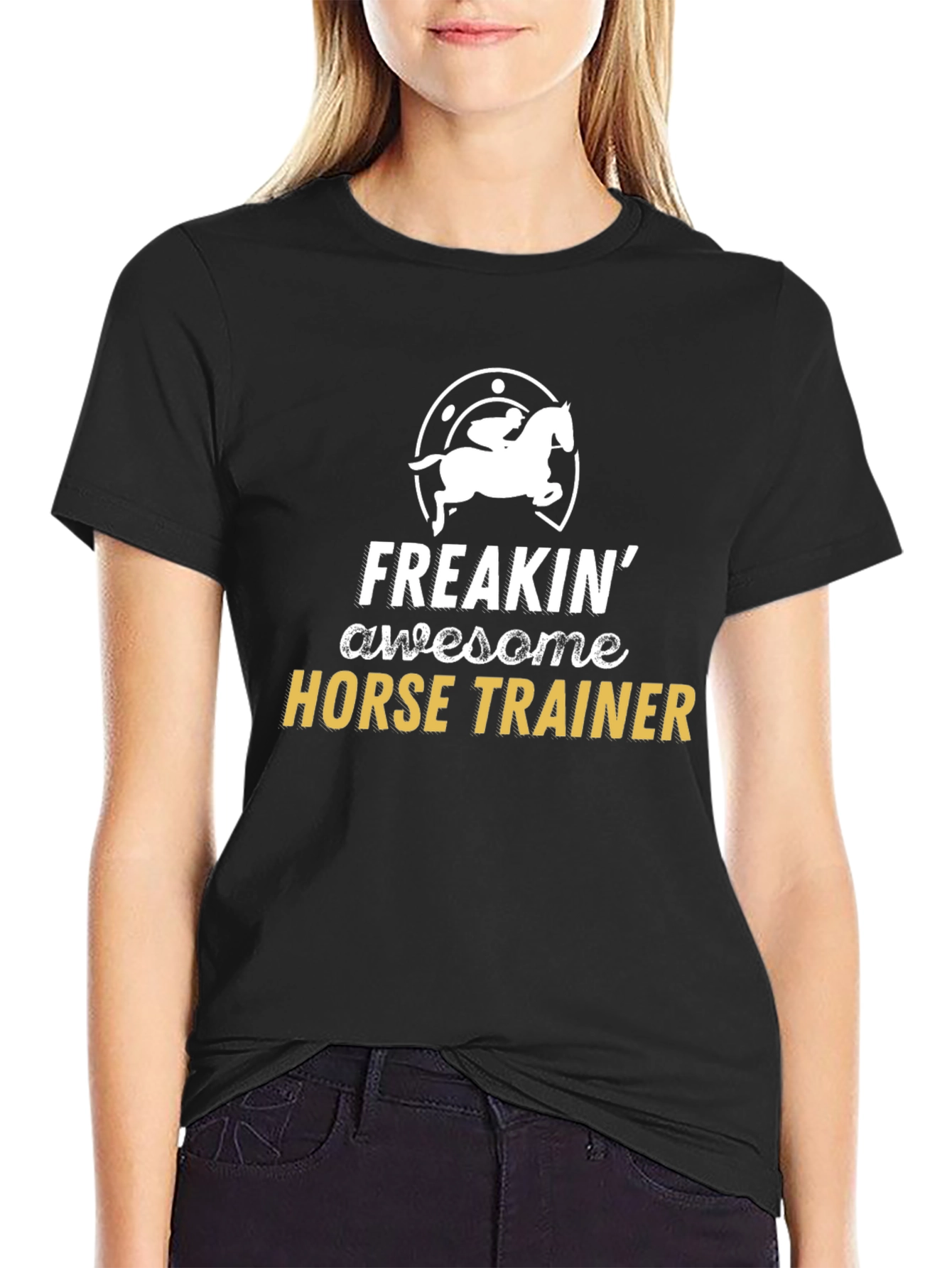 Freakin Awesome Horse Trainer Graphic Tee