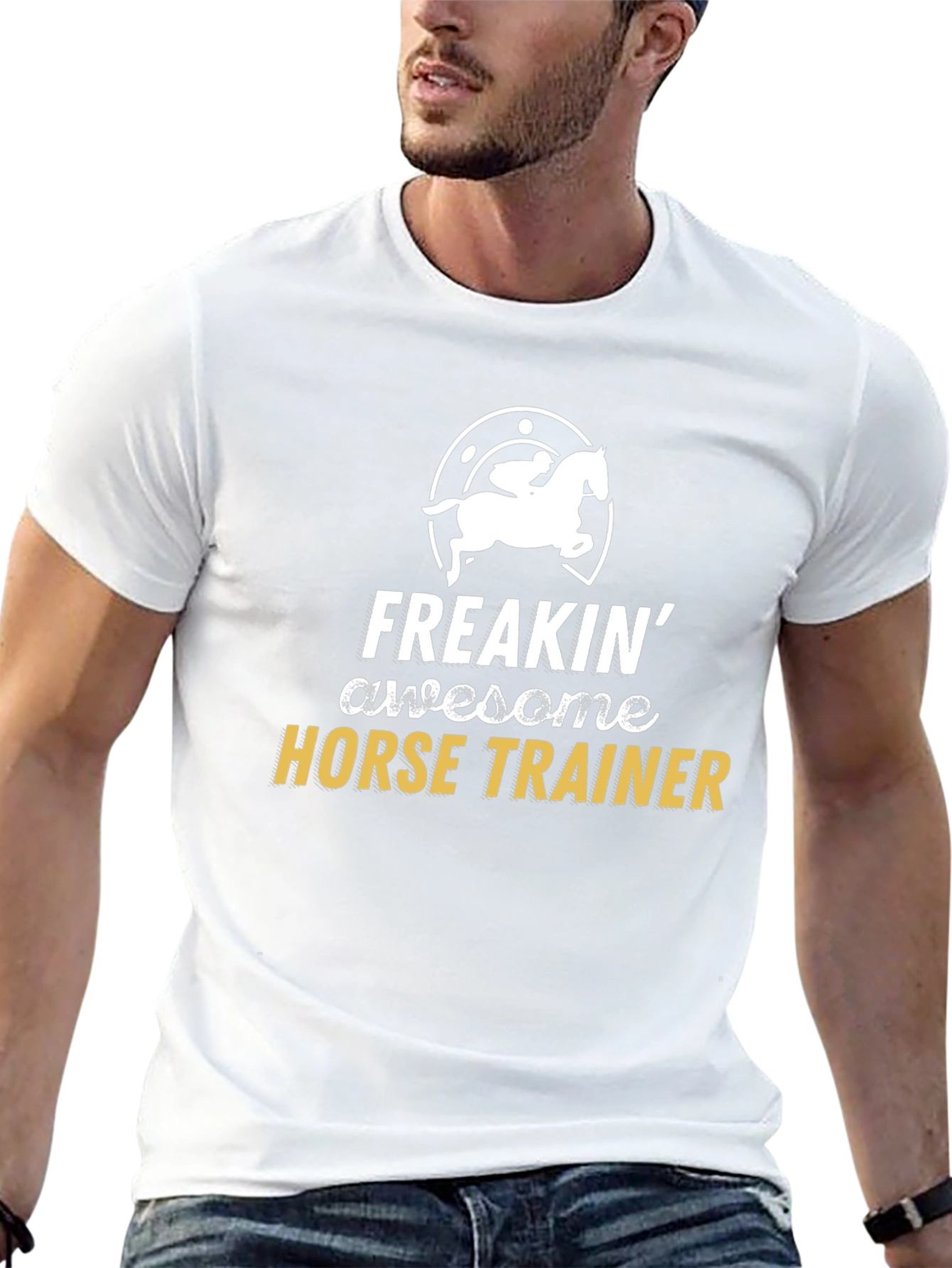 Freakin Awesome Horse Trainer Graphic Tee