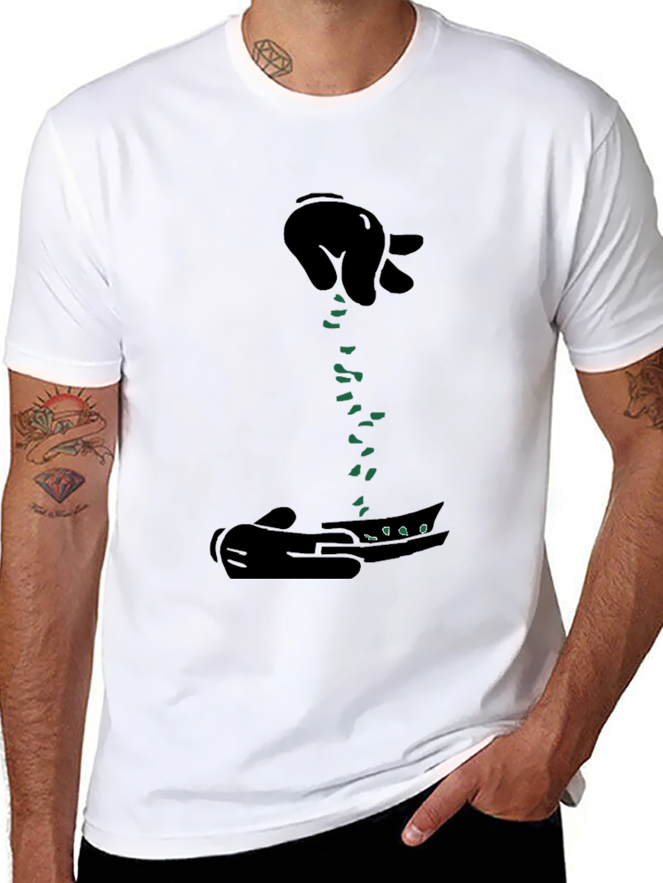 Novelty Weed Graphic T-Shirt