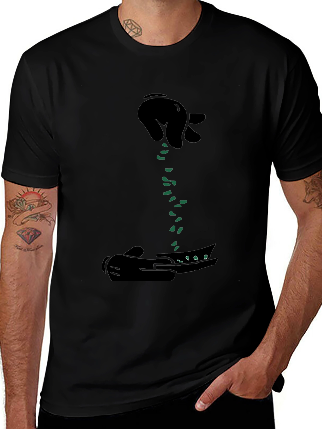 Novelty Weed Graphic T-Shirt