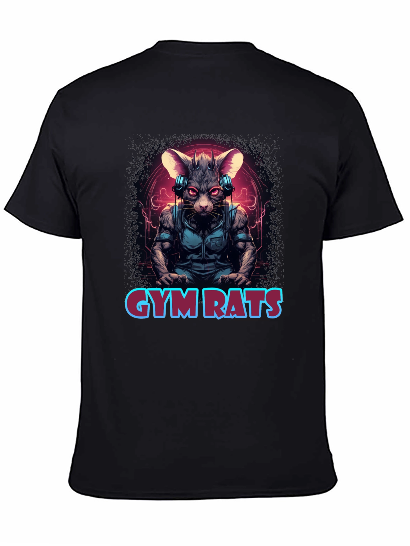 Gym Rats Graphic Tee - Workout Motivation
