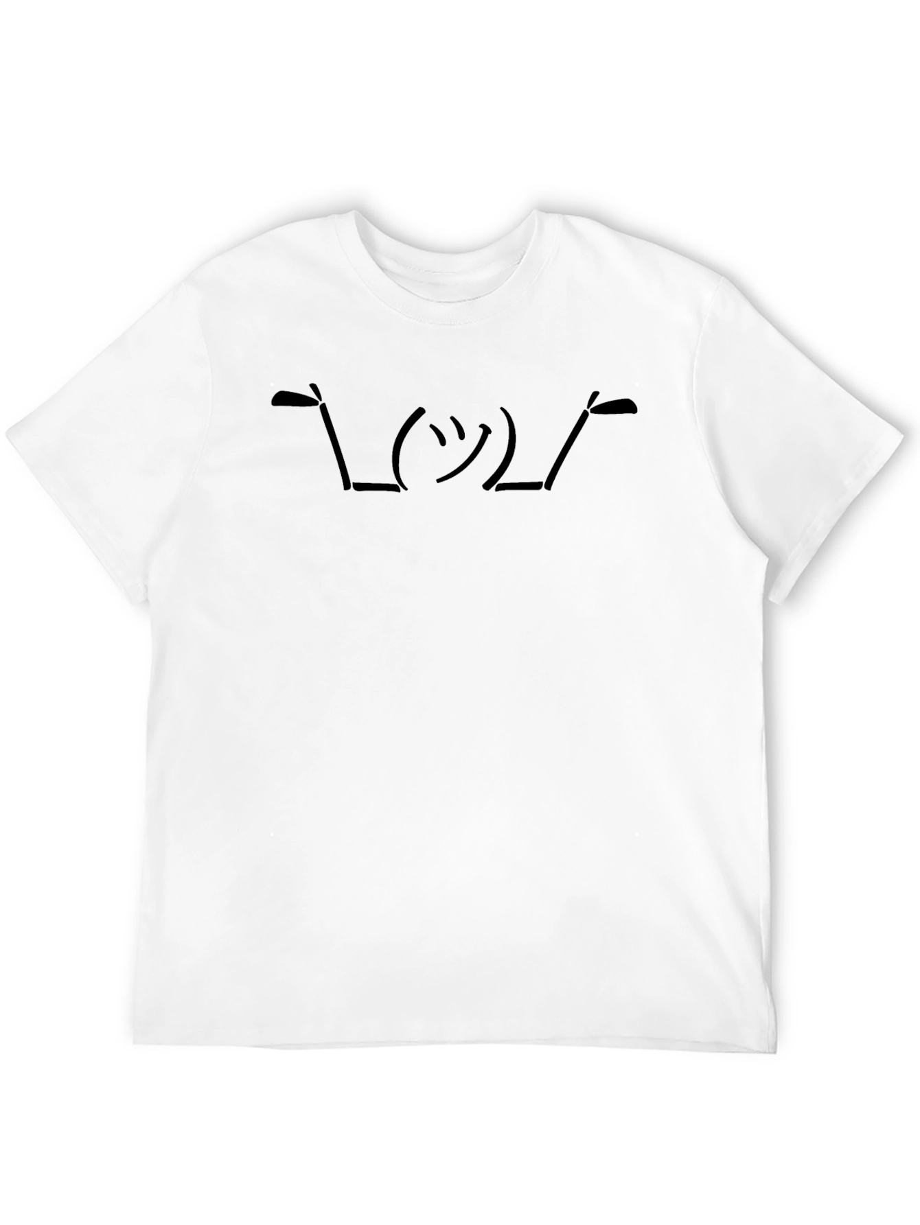 Shrugging Emoji Graphic T-Shirt