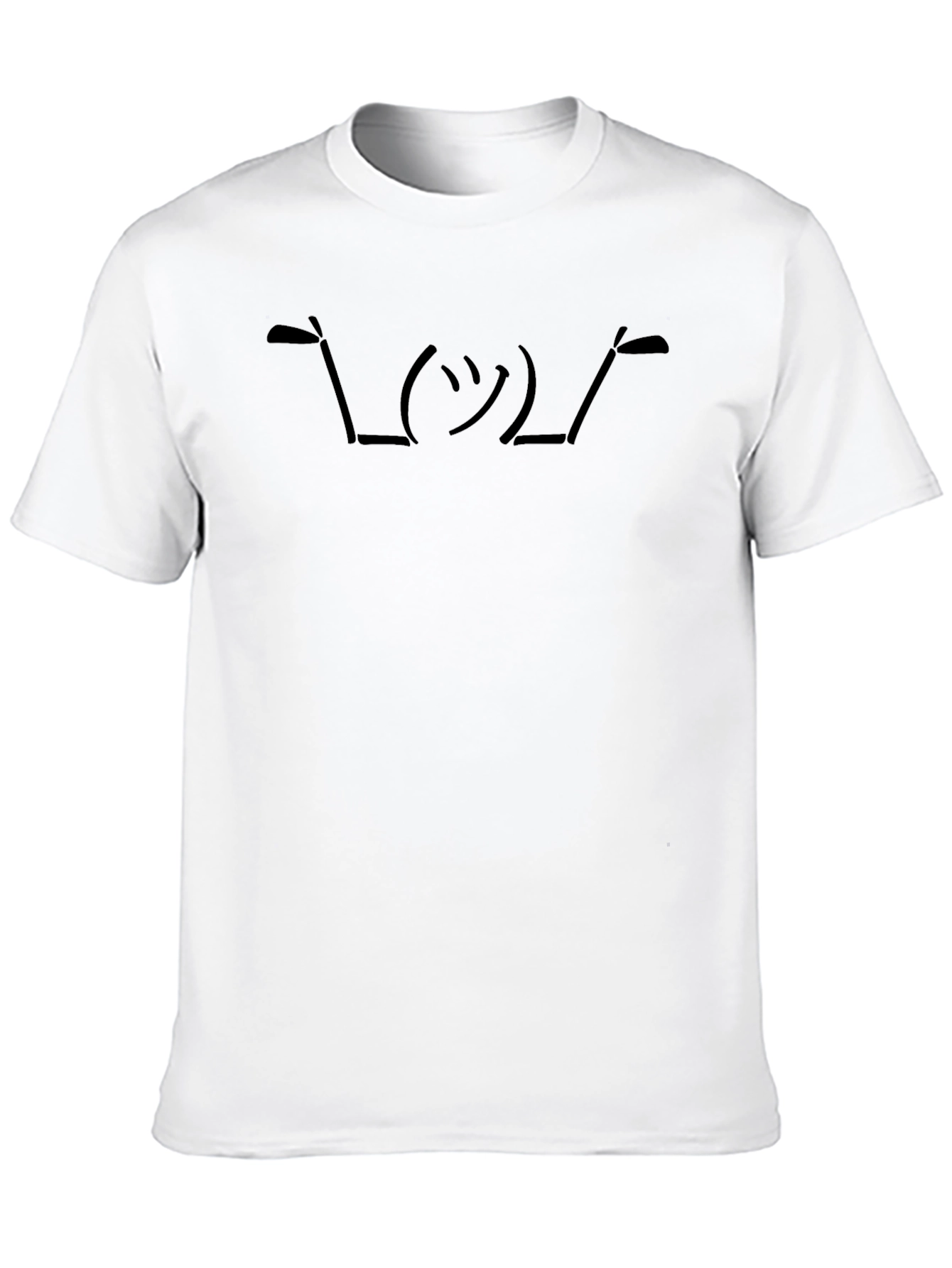 Shrugging Emoji Graphic T-Shirt
