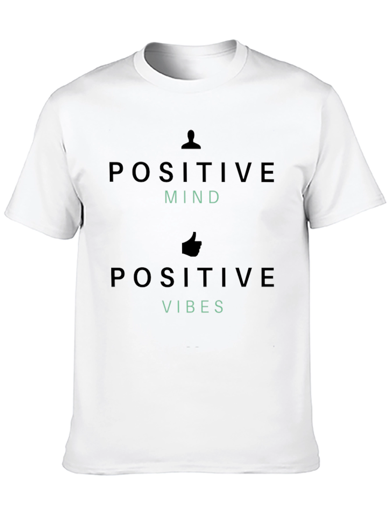 Positive Mind Positive Vibes Graphic Tee