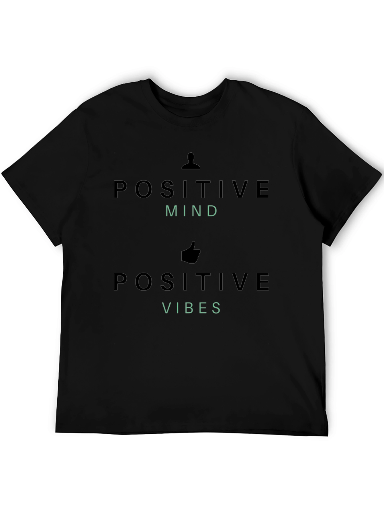 Positive Mind Positive Vibes Graphic Tee