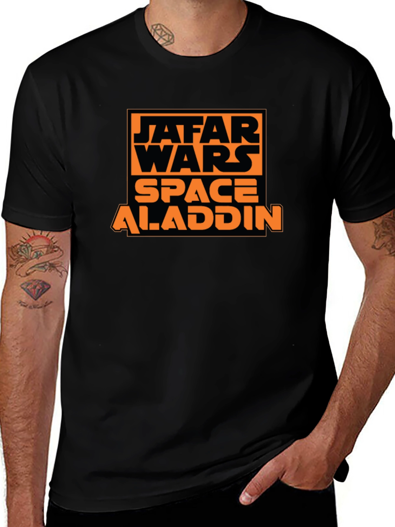 Jafar Wars Space Aladdin Graphic Tee