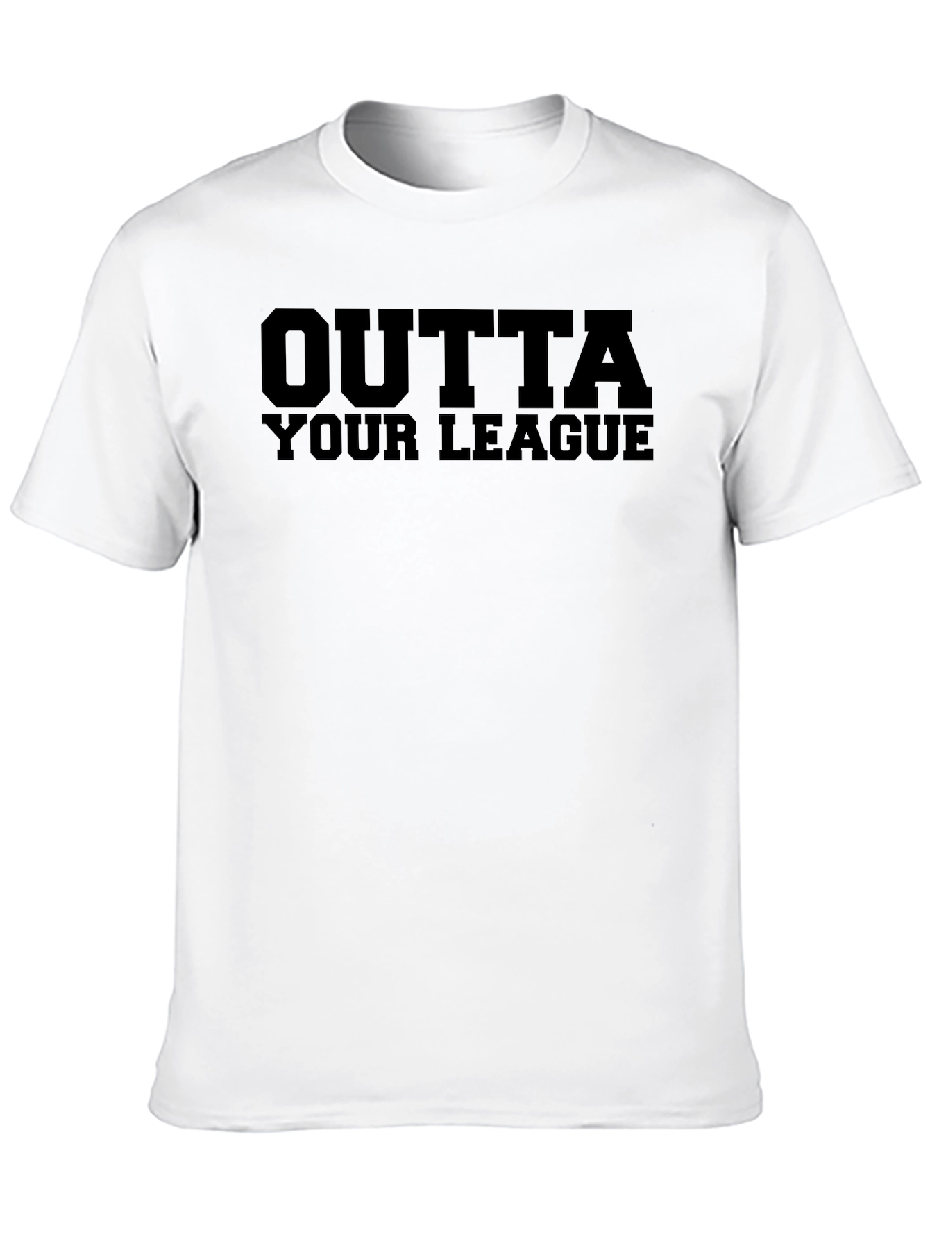 Outta Your League Graphic Tee - Casual Style