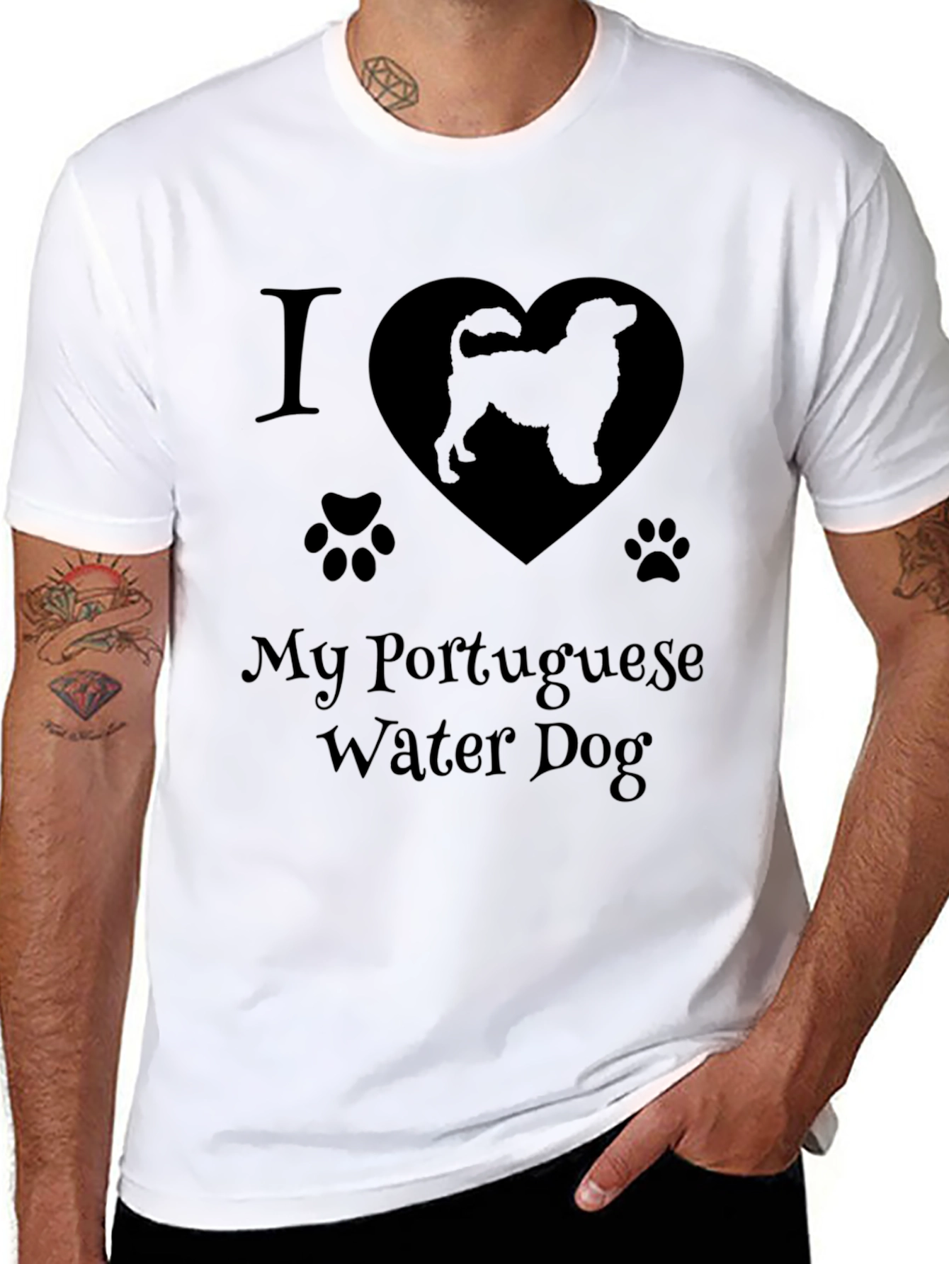 I Love My Portuguese Water Dog T-Shirt