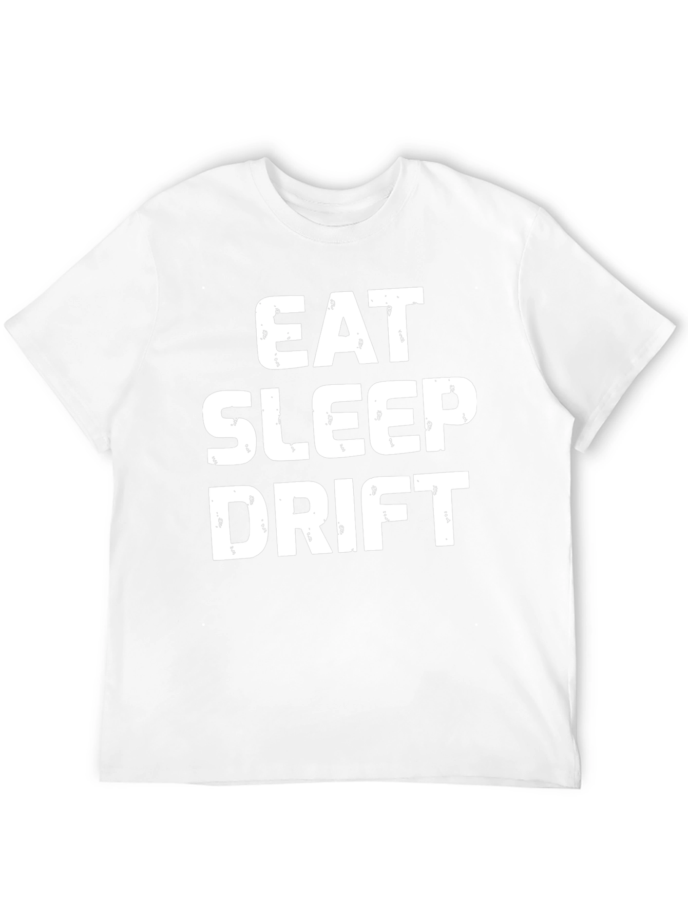 Eat Sleep Drift T-Shirt - Black Cotton Graphic Tee