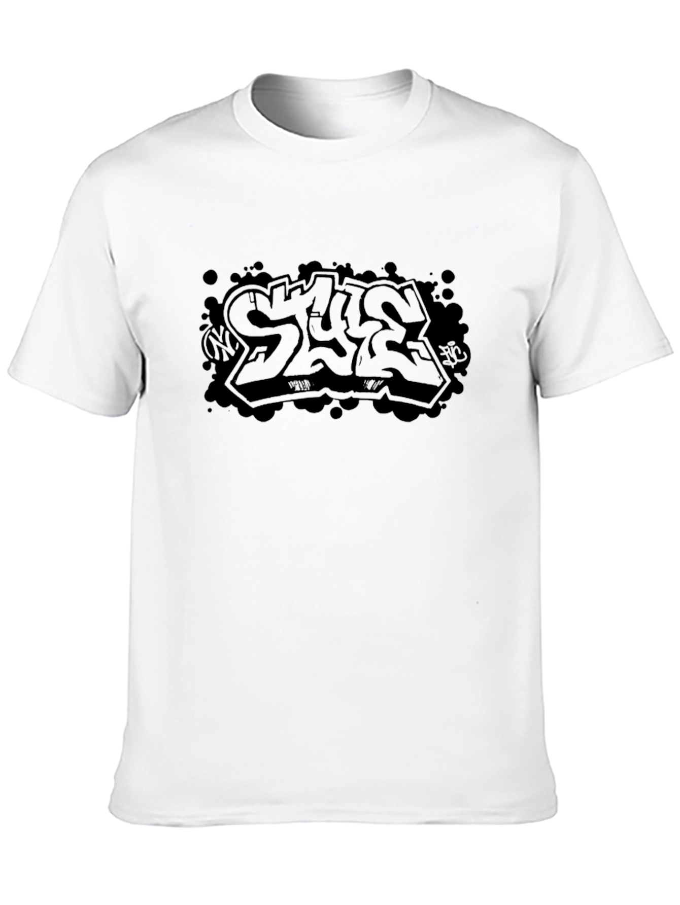 Street Style Black Graphic Tee - Urban Edge