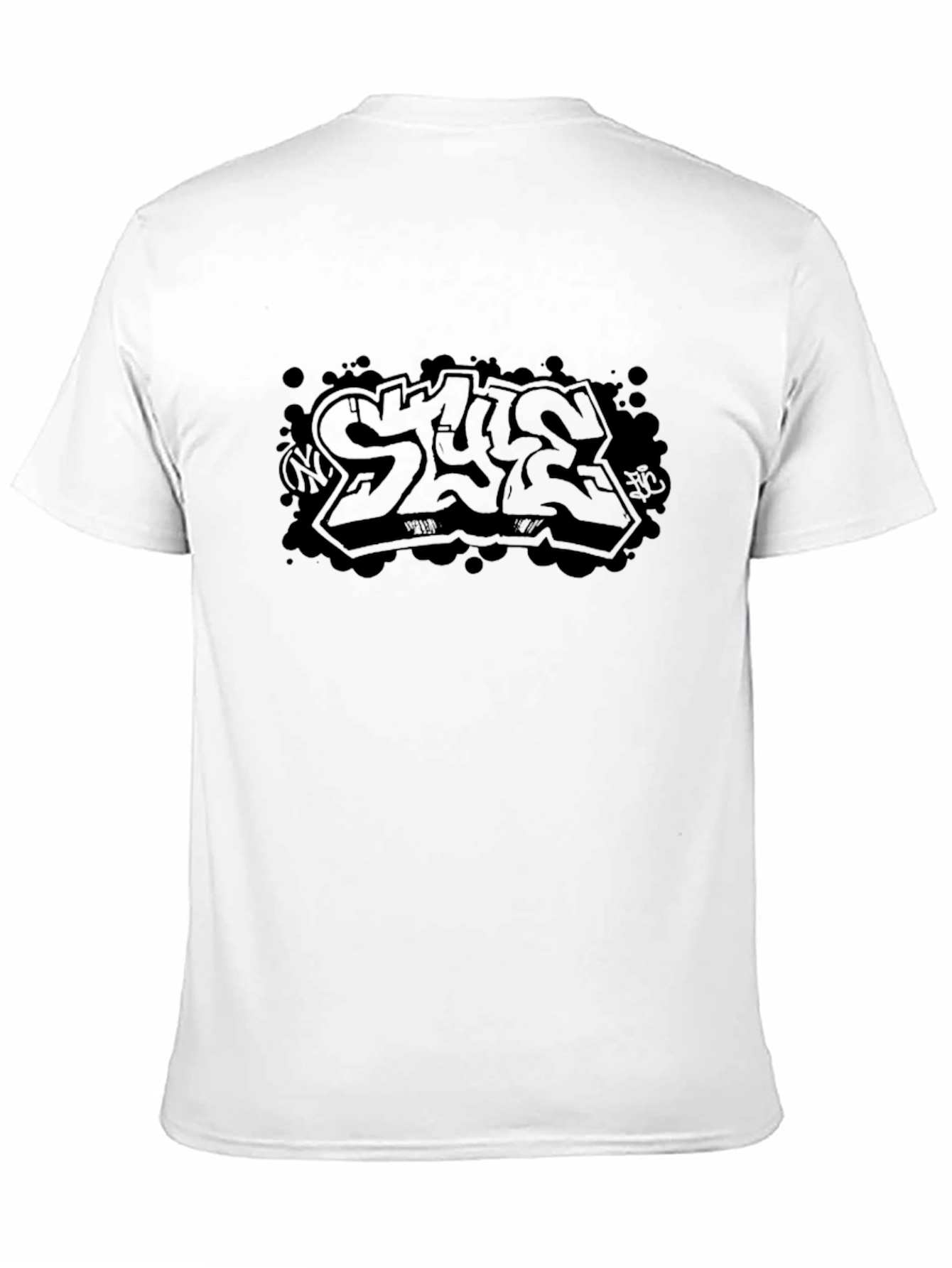 Street Style Black Graphic Tee - Urban Edge