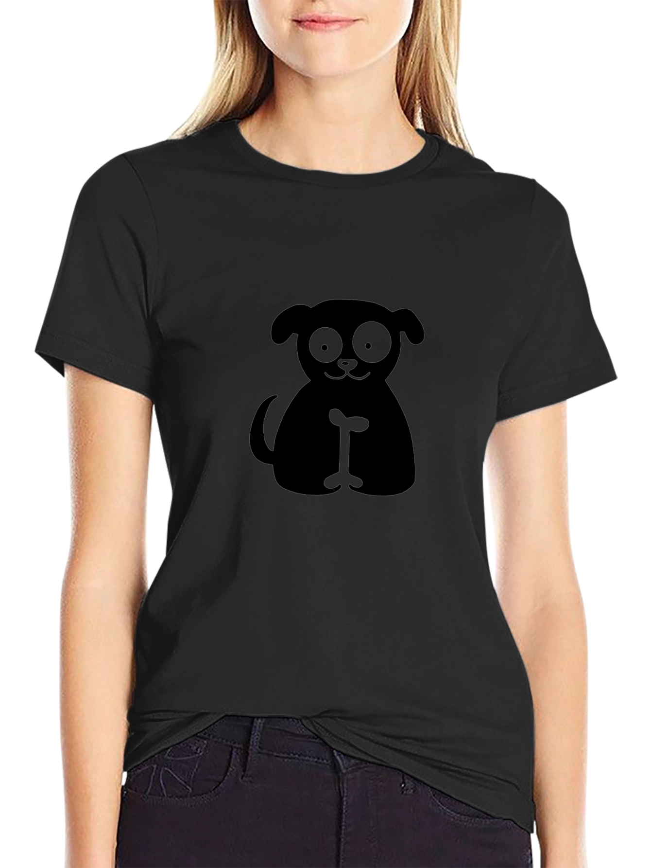 Dog Lovers Tee - Cute Cartoon Puppy T-Shirt