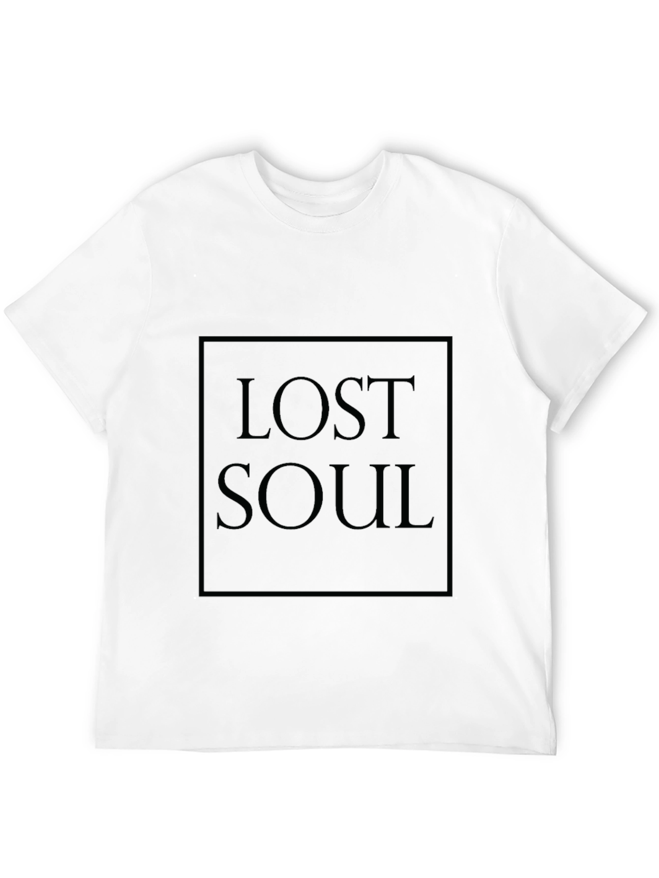 Lost Soul Graphic Tee - Black Unisex T-Shirt