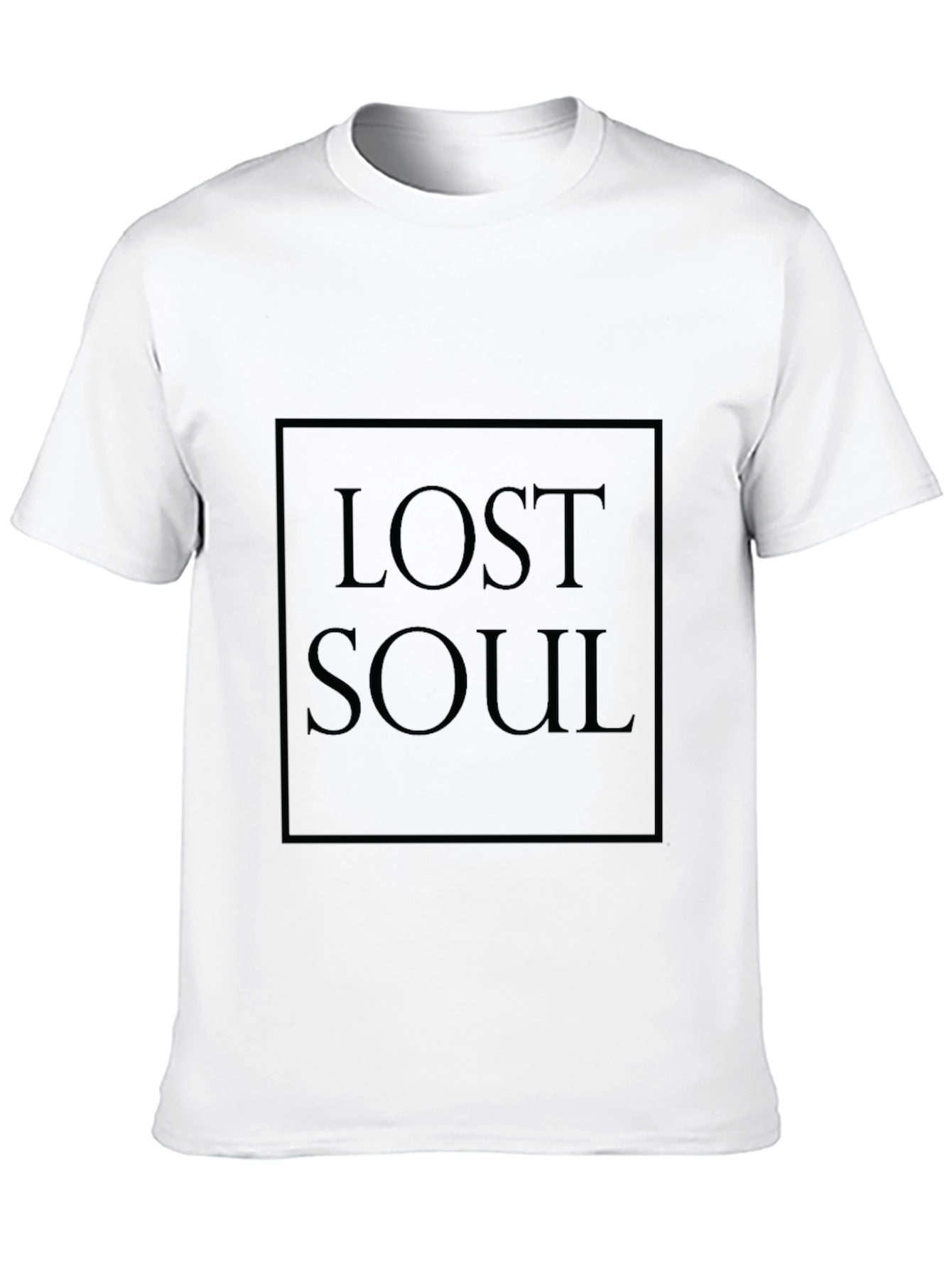 Lost Soul Graphic Tee - Black Unisex T-Shirt