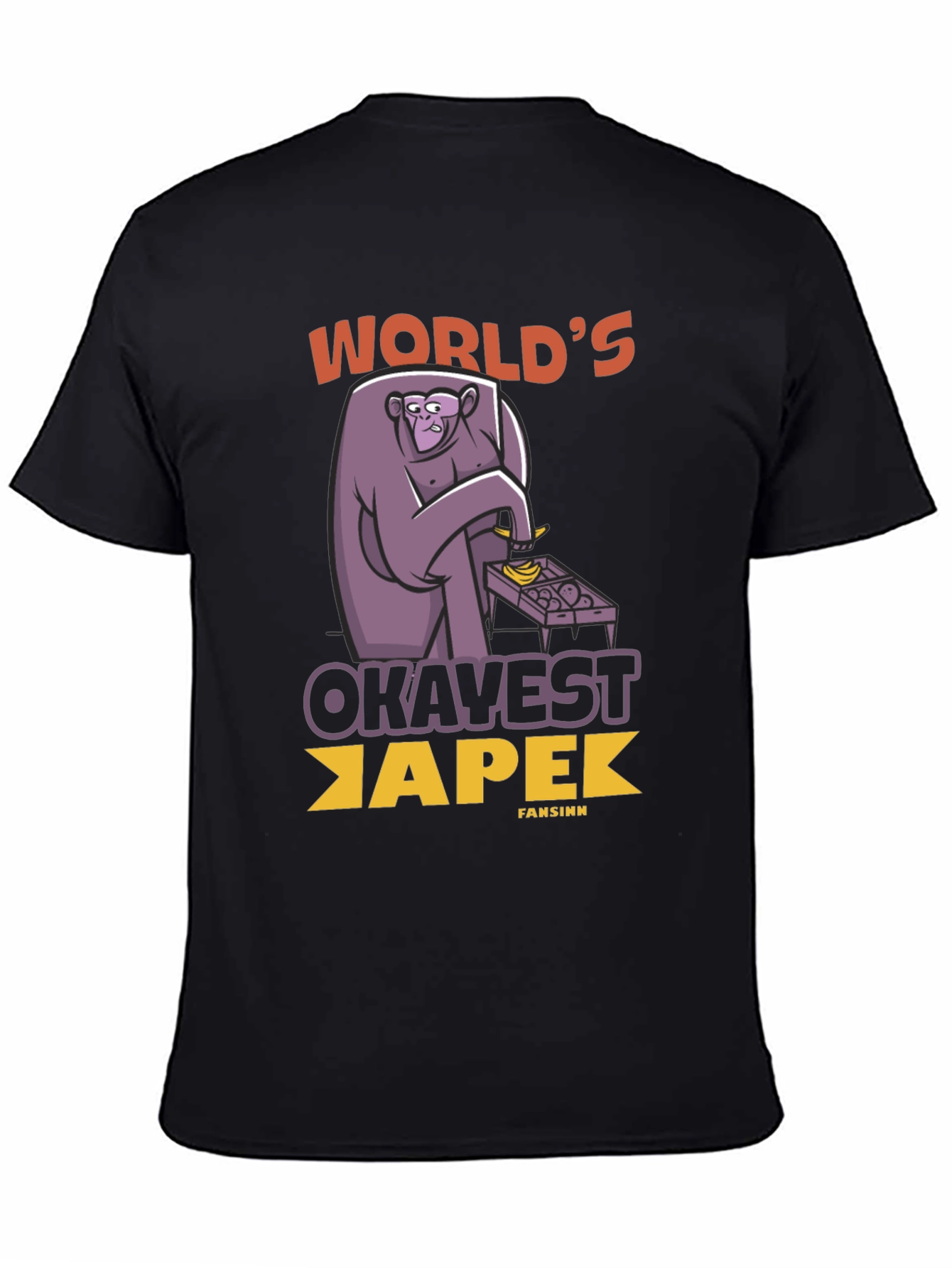 Worlds Okavest Ape T-Shirt