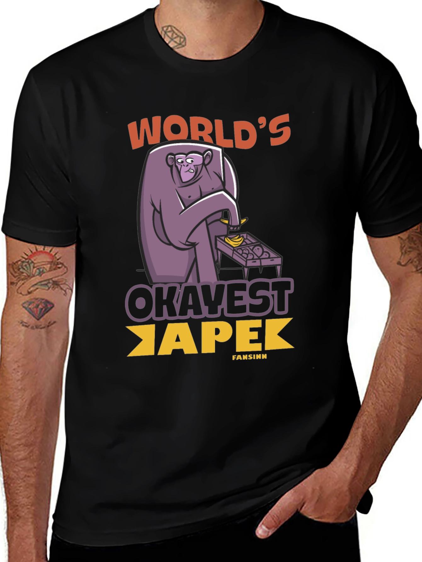 Worlds Okavest Ape T-Shirt