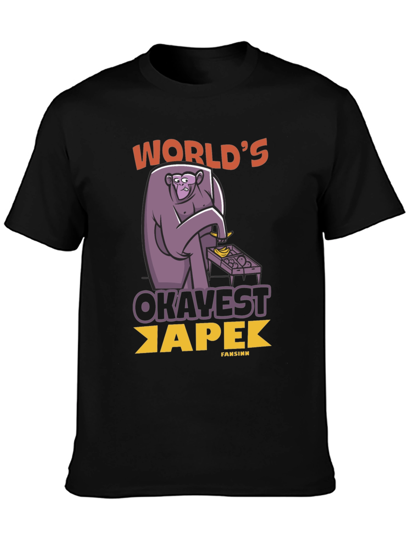 Worlds Okavest Ape T-Shirt