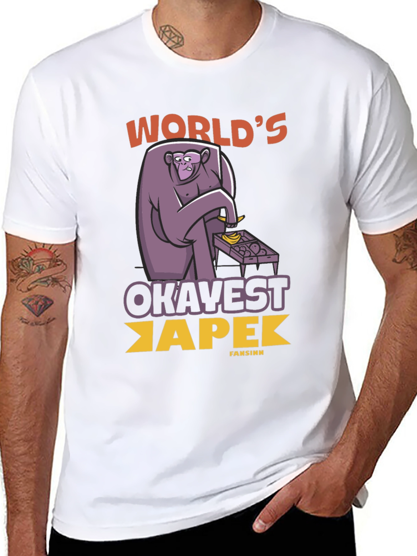 Worlds Okavest Ape T-Shirt