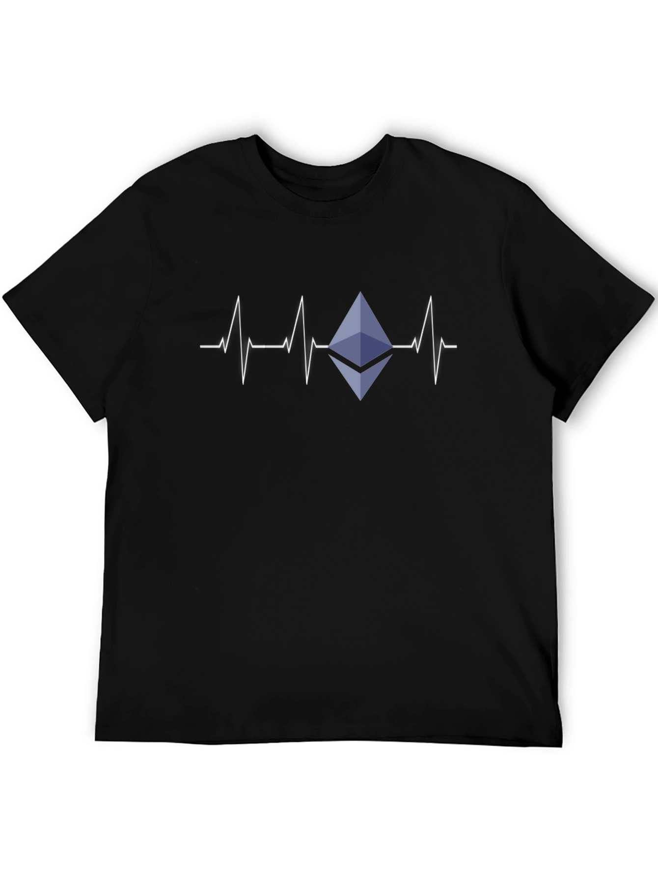 Ethereum Heartbeat T-Shirt - Crypto Lover Tee