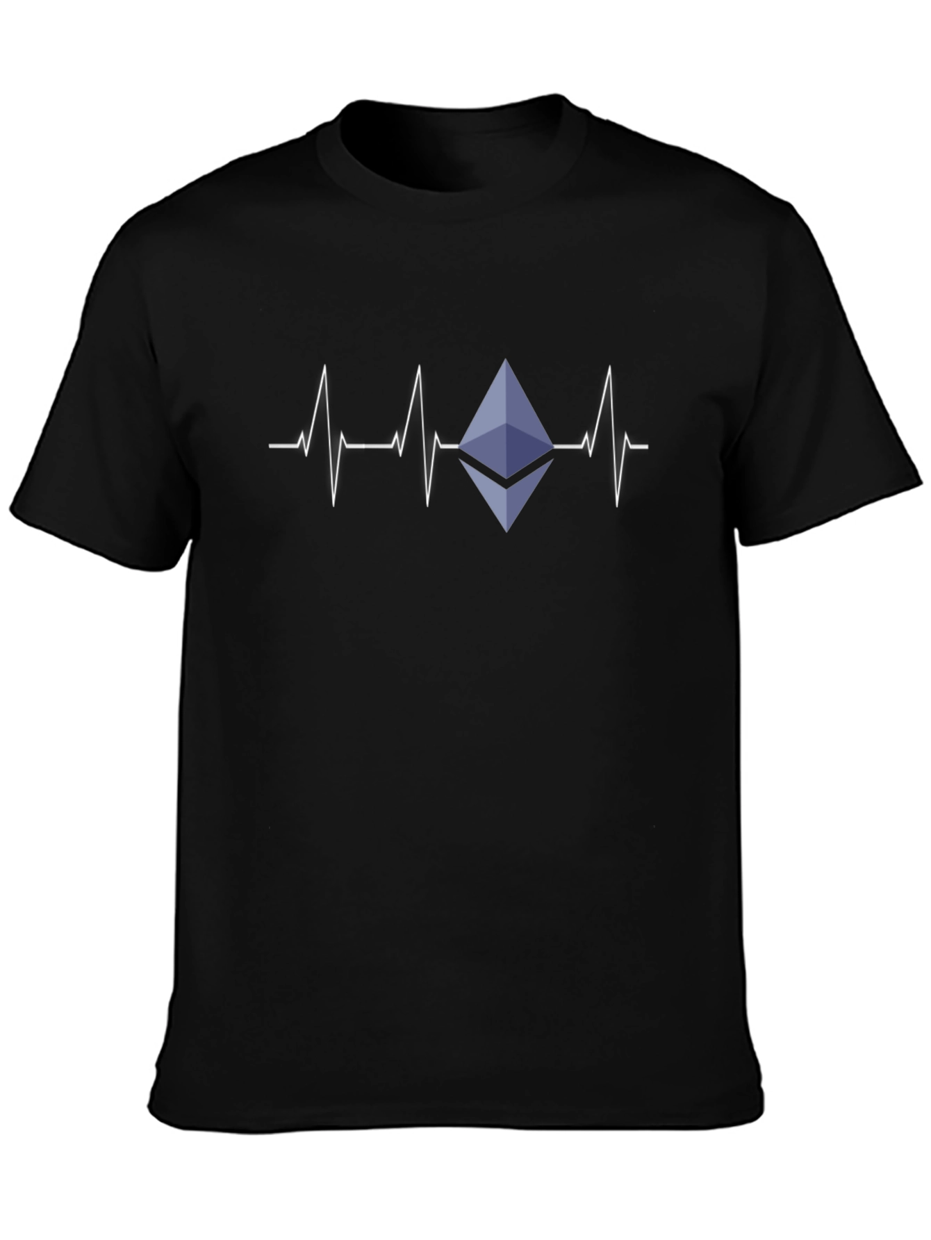 Ethereum Heartbeat T-Shirt - Crypto Lover Tee