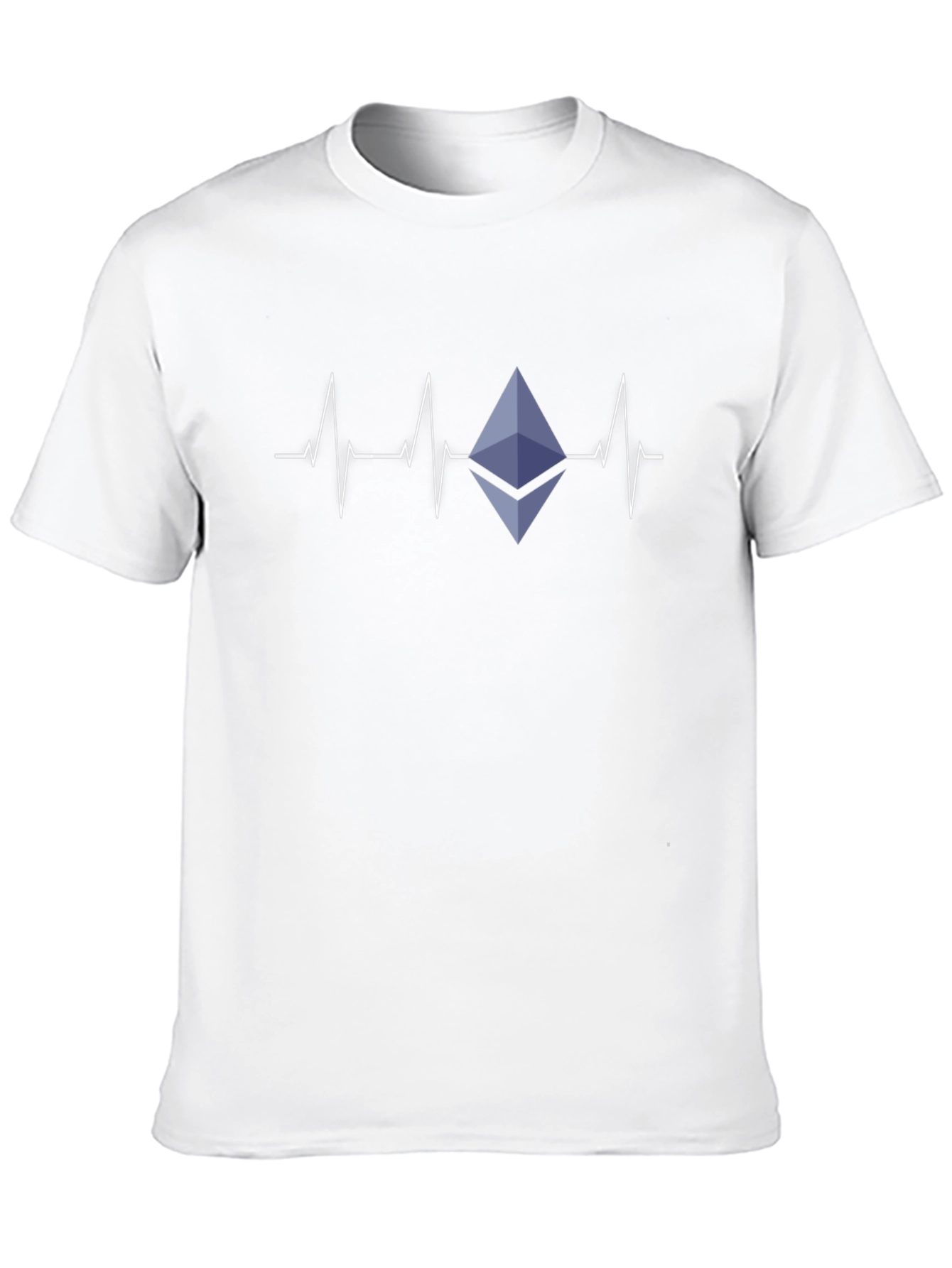 Ethereum Heartbeat T-Shirt - Crypto Lover Tee