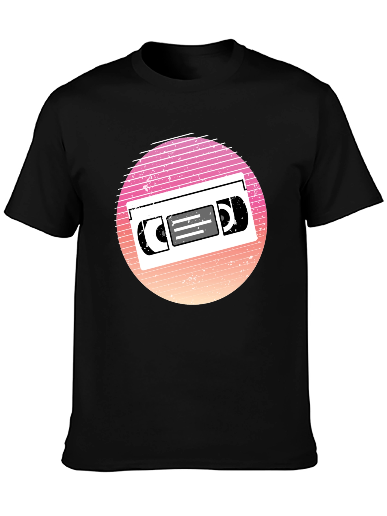 Retro VHS Tape Graphic T-Shirt