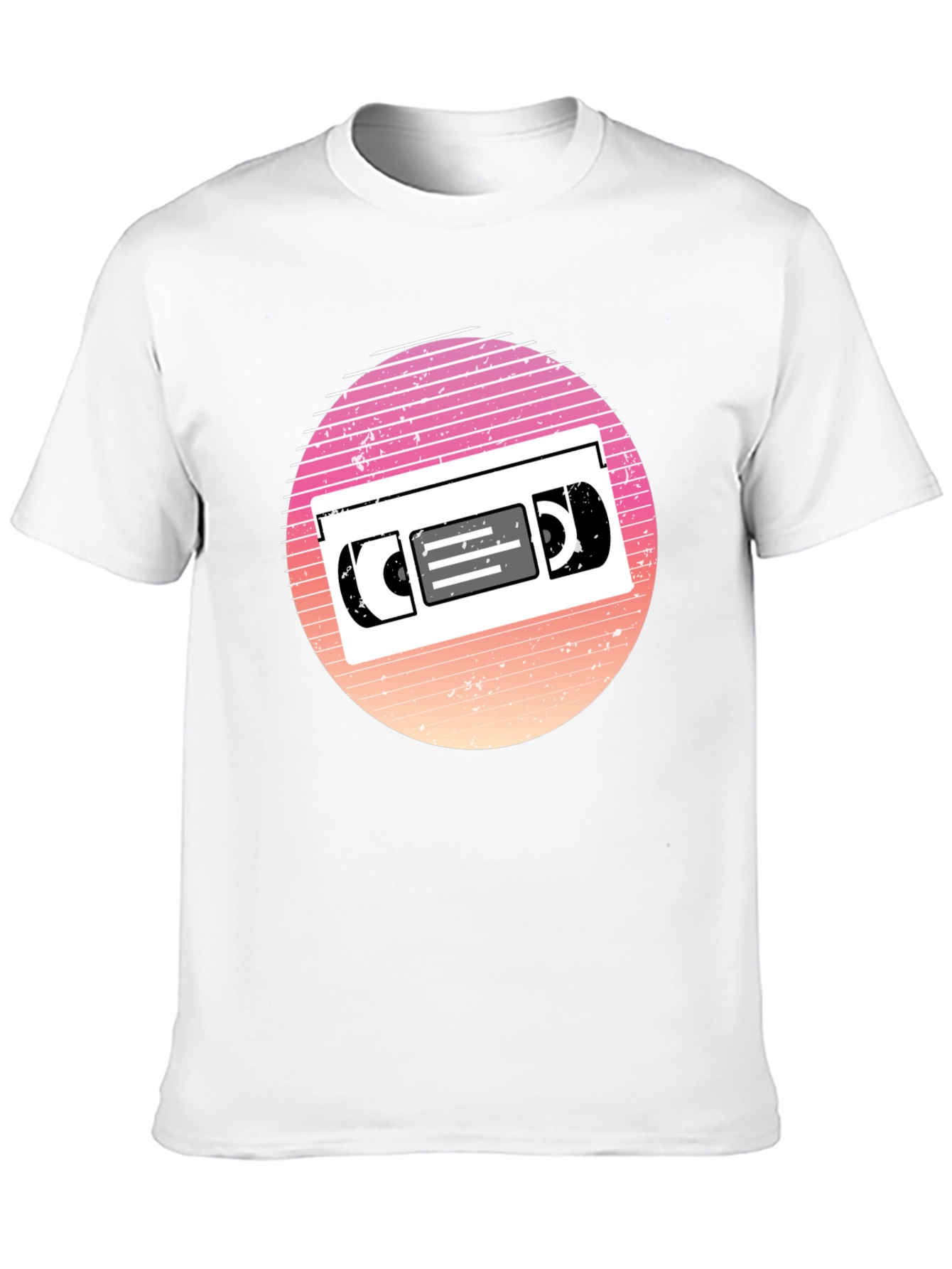 Retro VHS Tape Graphic T-Shirt