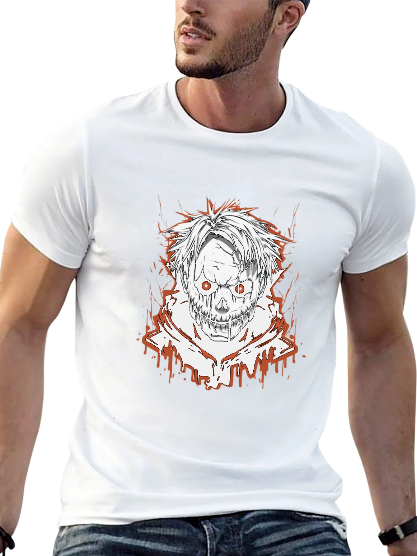 Grim Reaper Graphic T-Shirt - Mens Black Tee