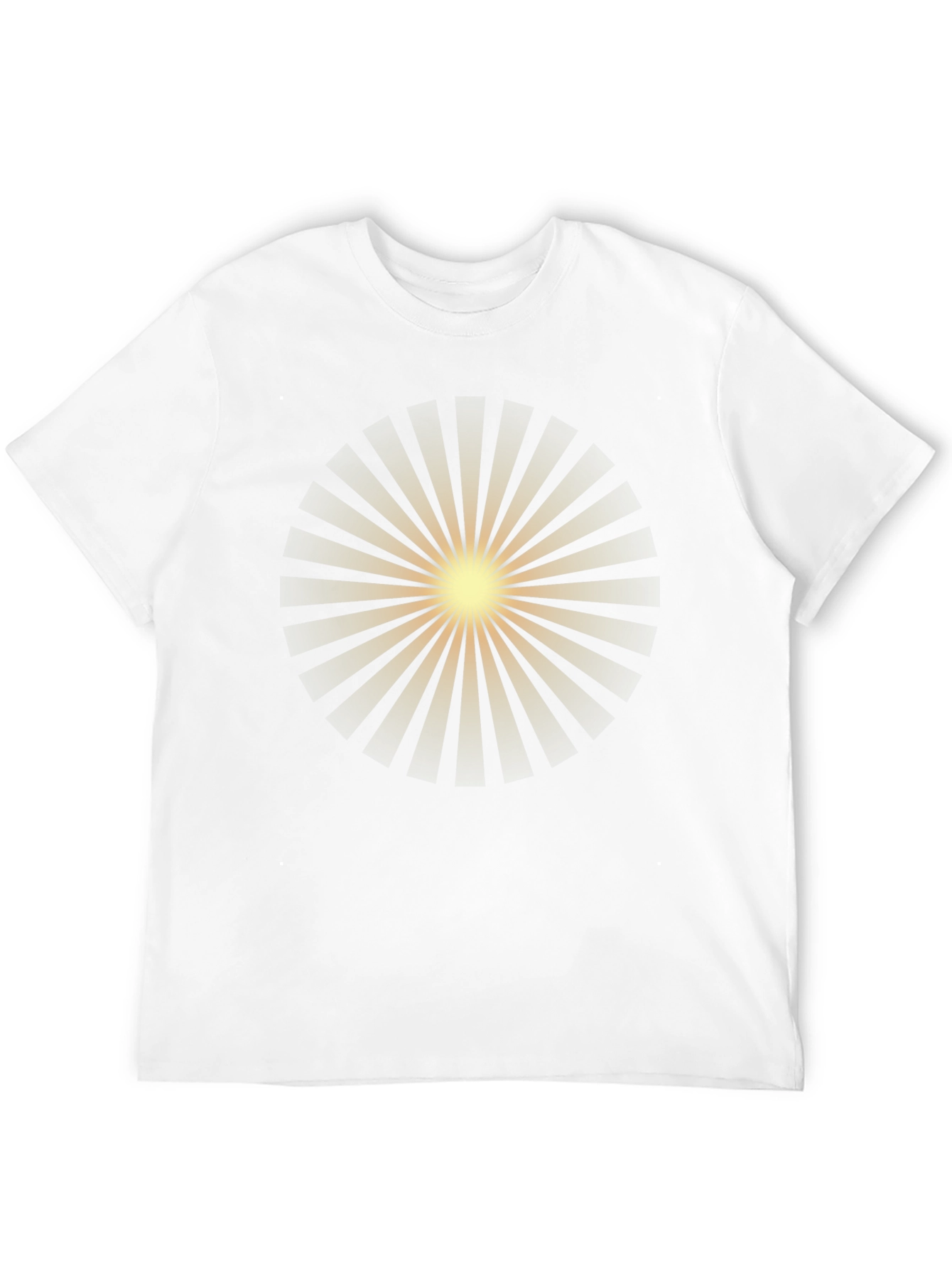 Radiant Burst Graphic Tee - Classic Black