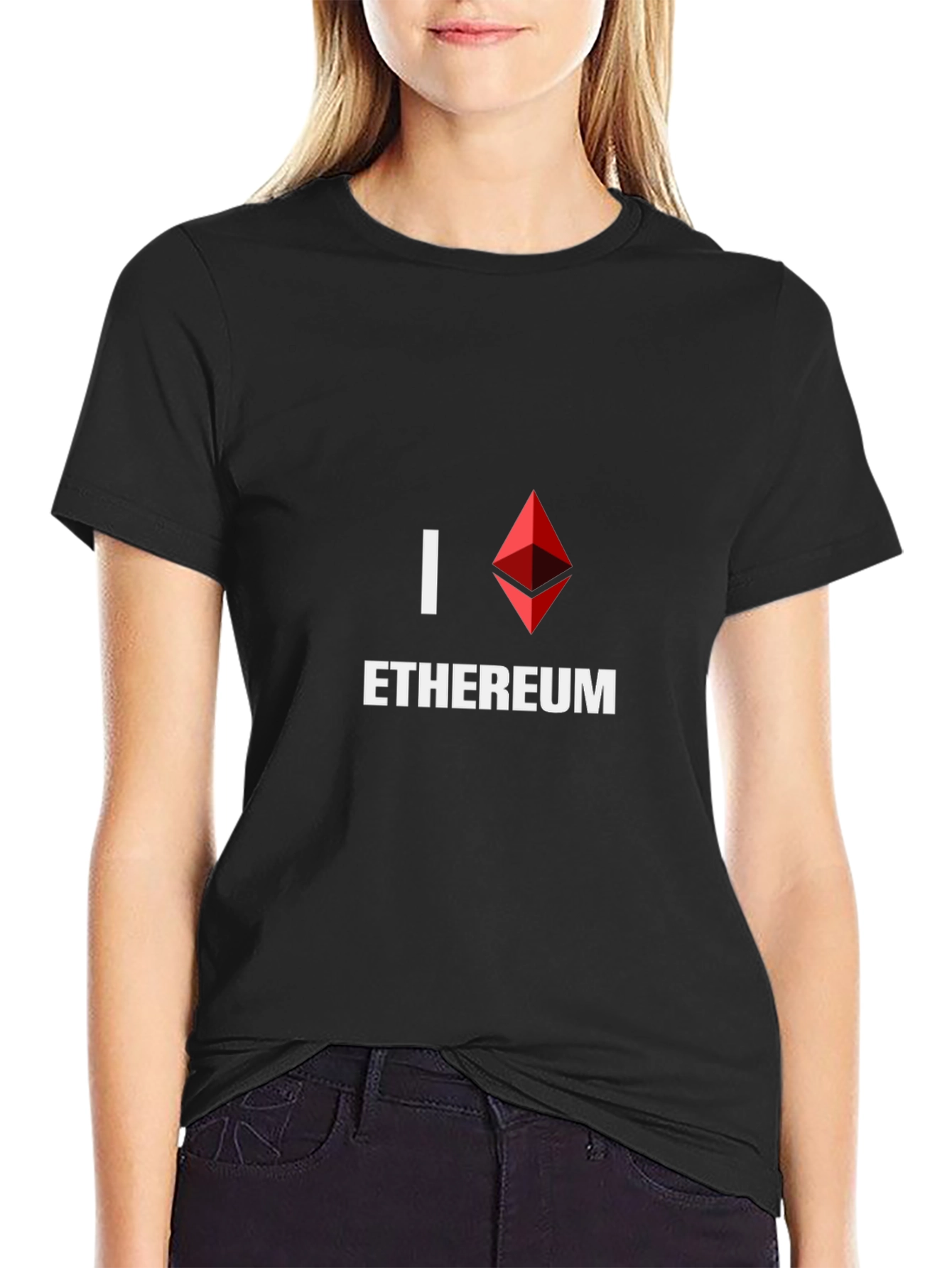 I <3 Ethereum T-Shirt - Crypto Fan Apparel