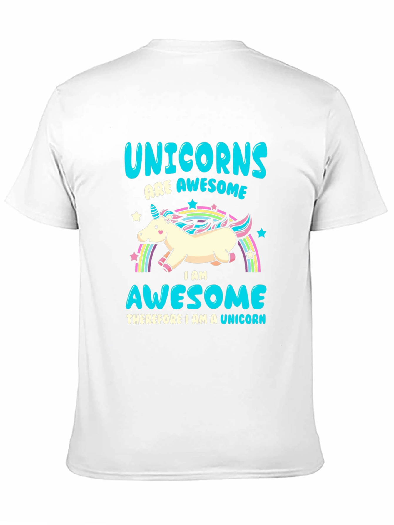 Unicorns Are Awesome Graphic Tee