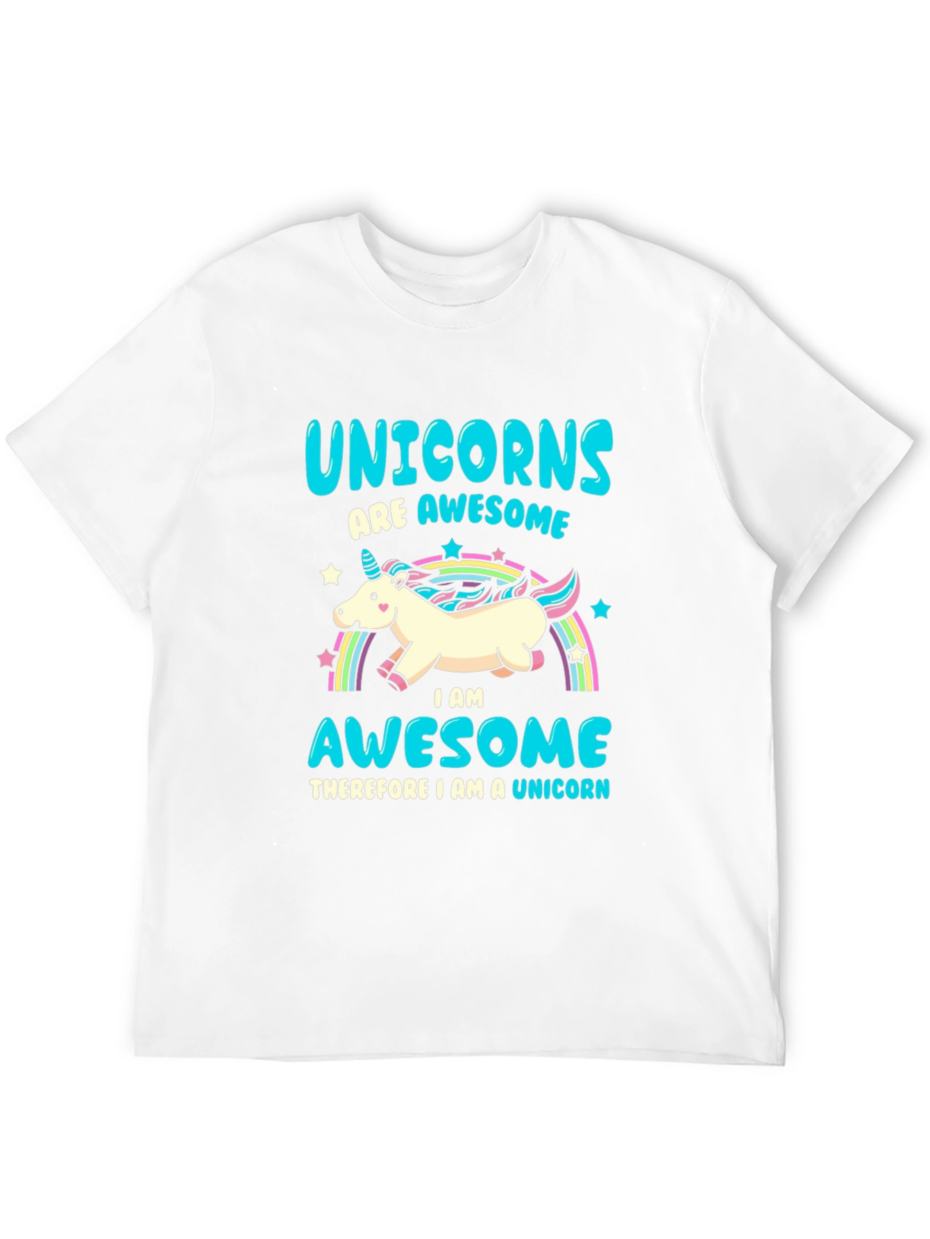 Unicorns Are Awesome Graphic Tee