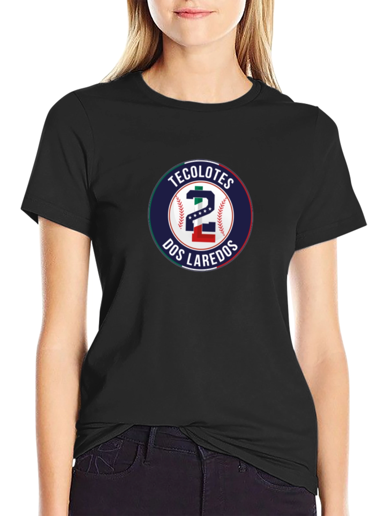 Tecolotes Dos Laredos Baseball T-Shirt