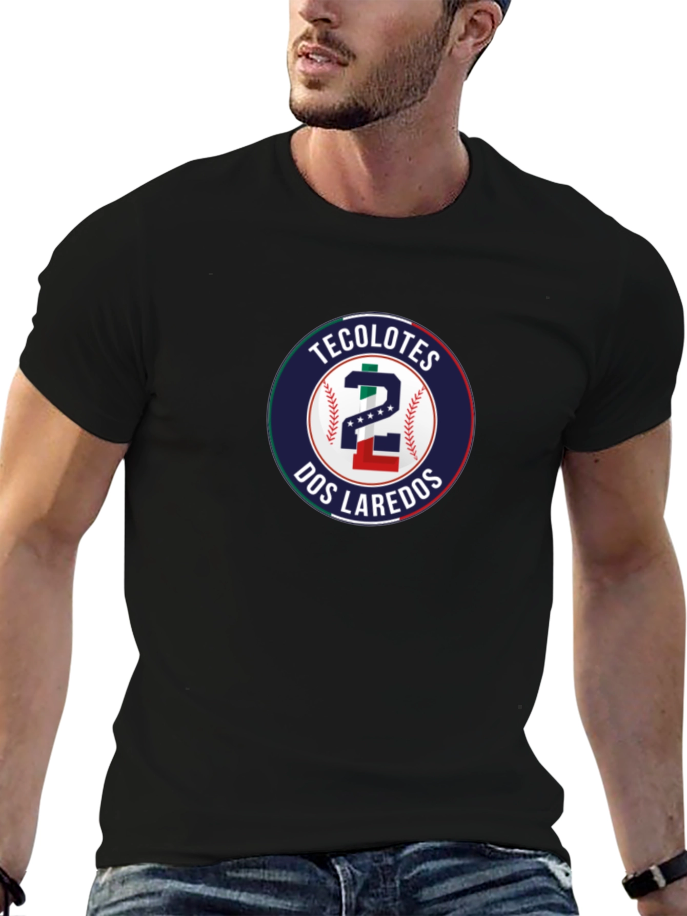 Tecolotes Dos Laredos Baseball T-Shirt