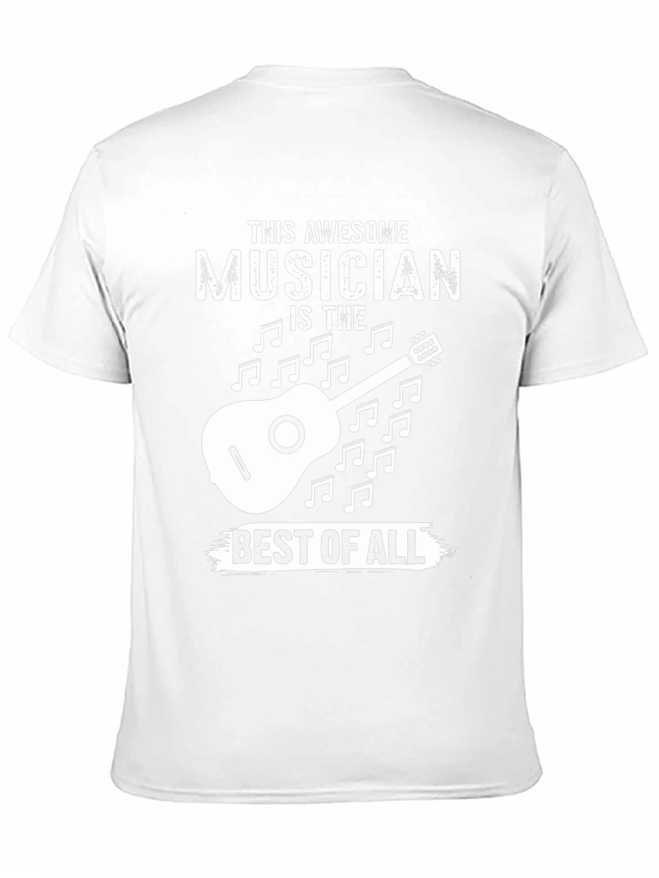 Awesome Musician Guitar Graphic T-Shirt
