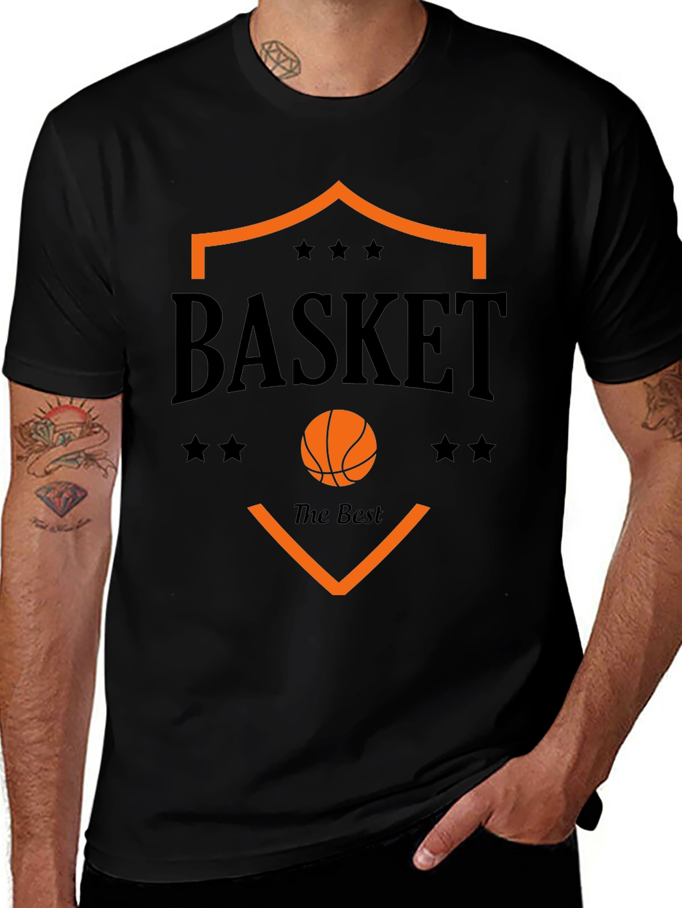Basketball Graphic Tee - The Best Basket T-Shirt