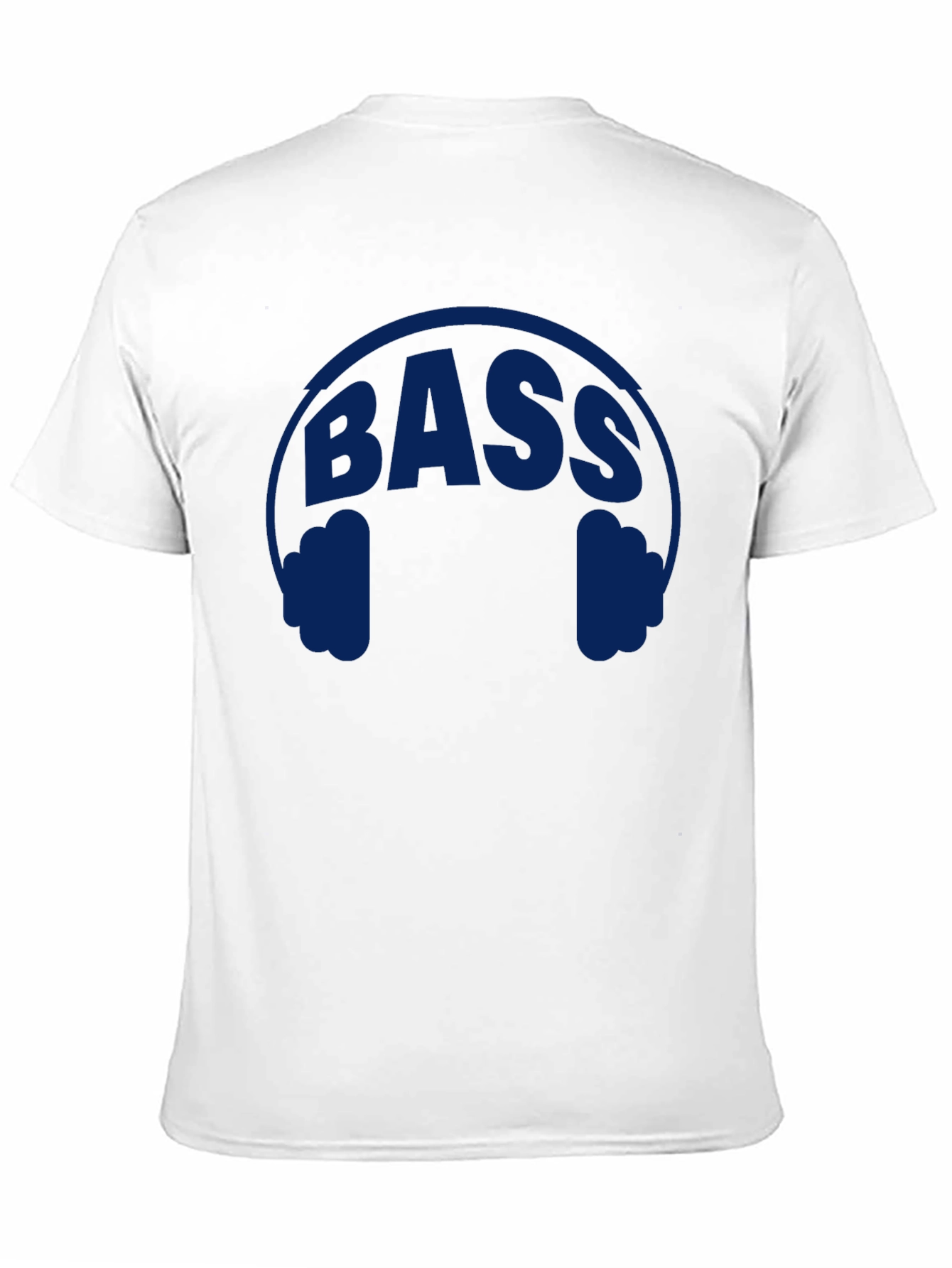 Bass Headphones Graphic T-Shirt - Black