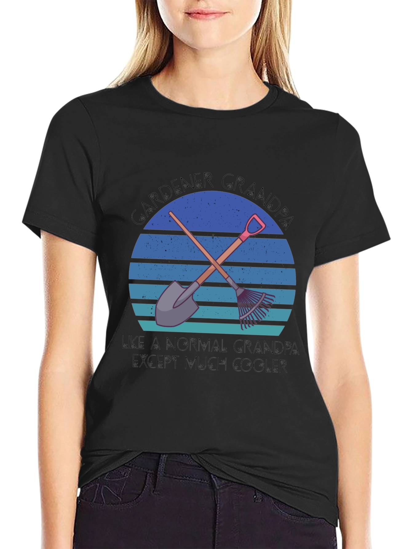 Gardener Grandpa T-Shirt - Cool Grandfather Tee