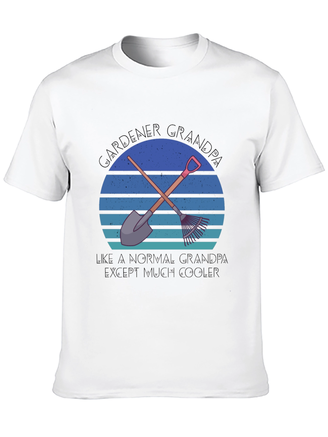 Gardener Grandpa T-Shirt - Cool Grandfather Tee