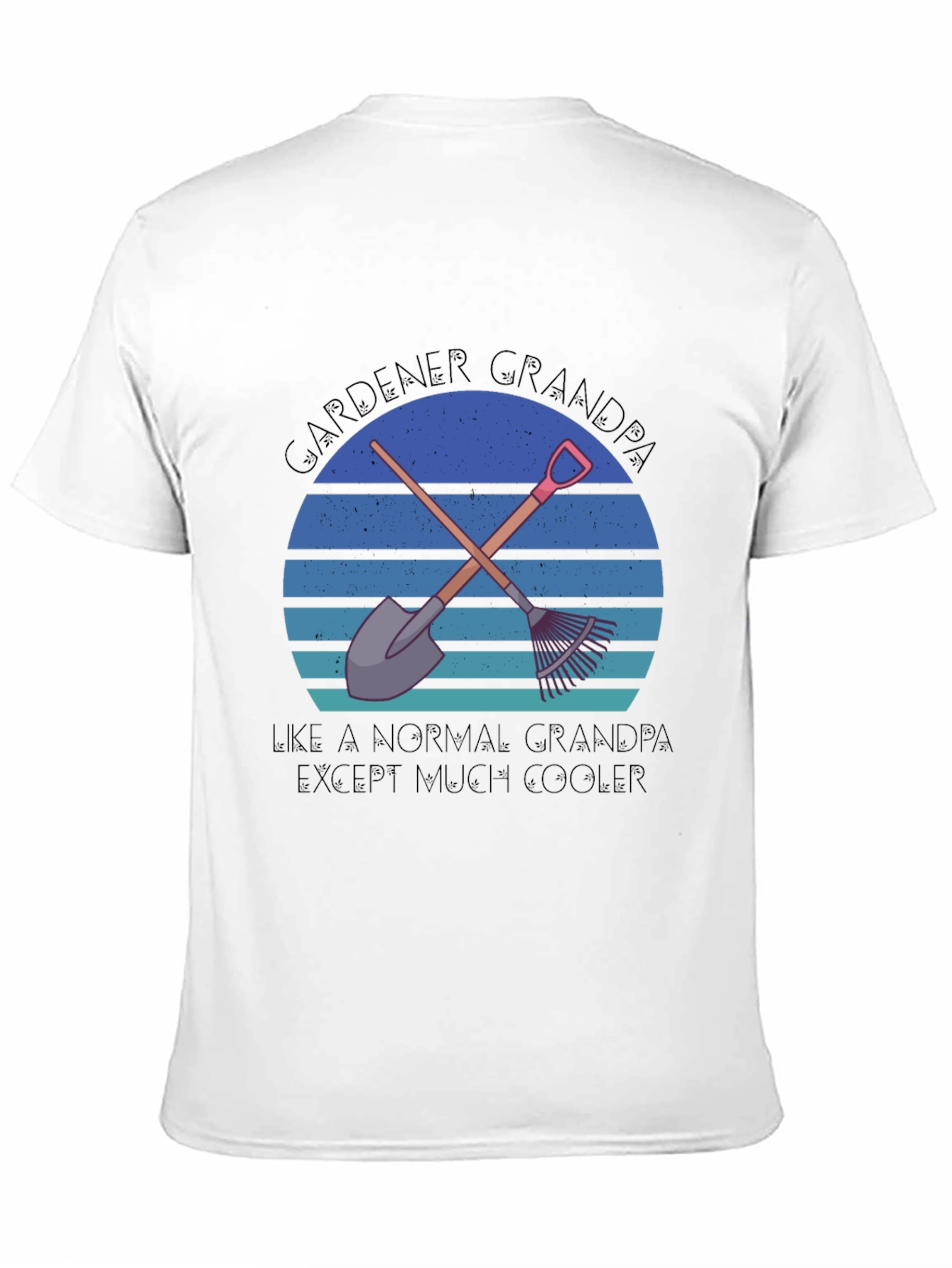 Gardener Grandpa T-Shirt - Cool Grandfather Tee