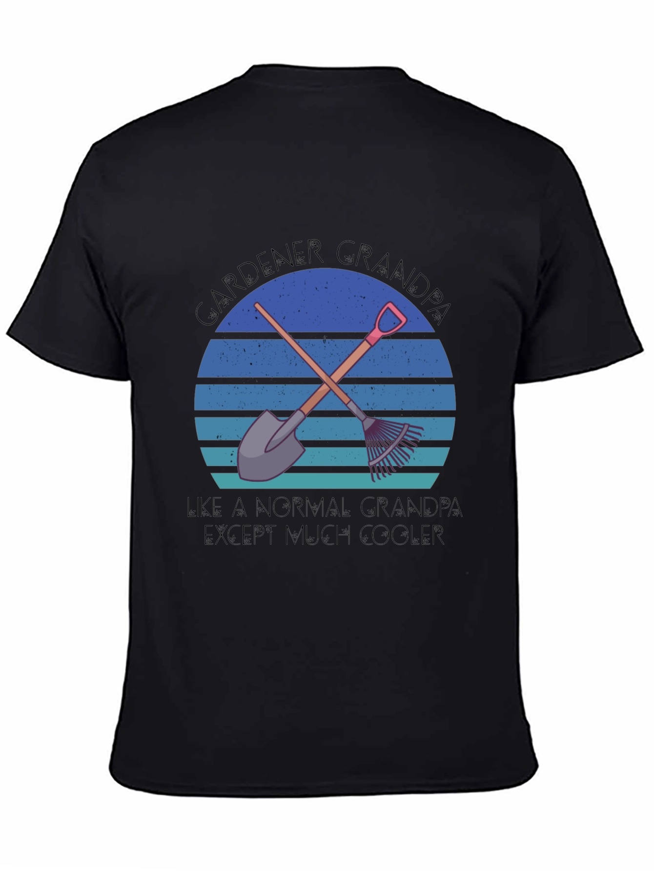Gardener Grandpa T-Shirt - Cool Grandfather Tee