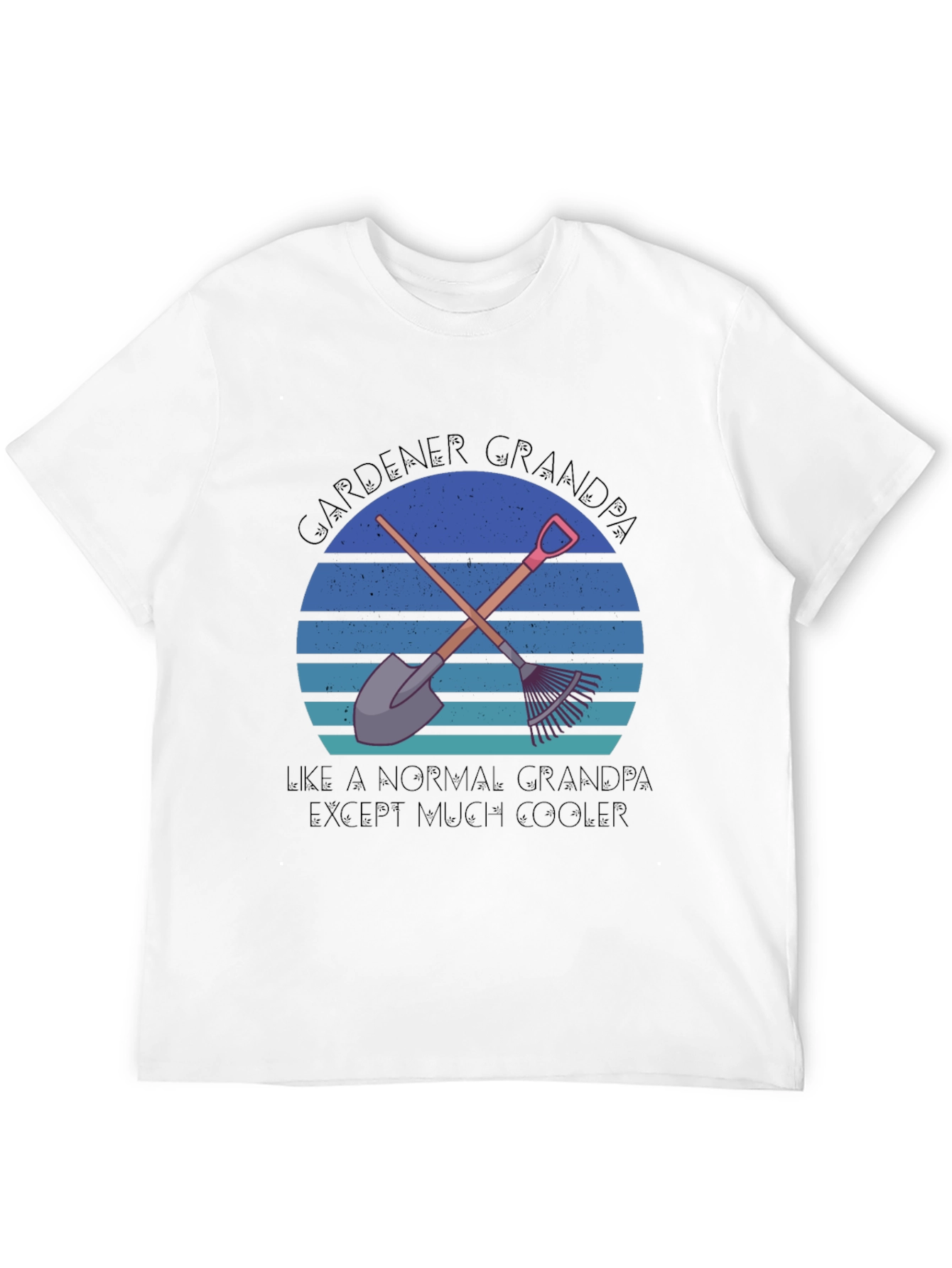Gardener Grandpa T-Shirt - Cool Grandfather Tee