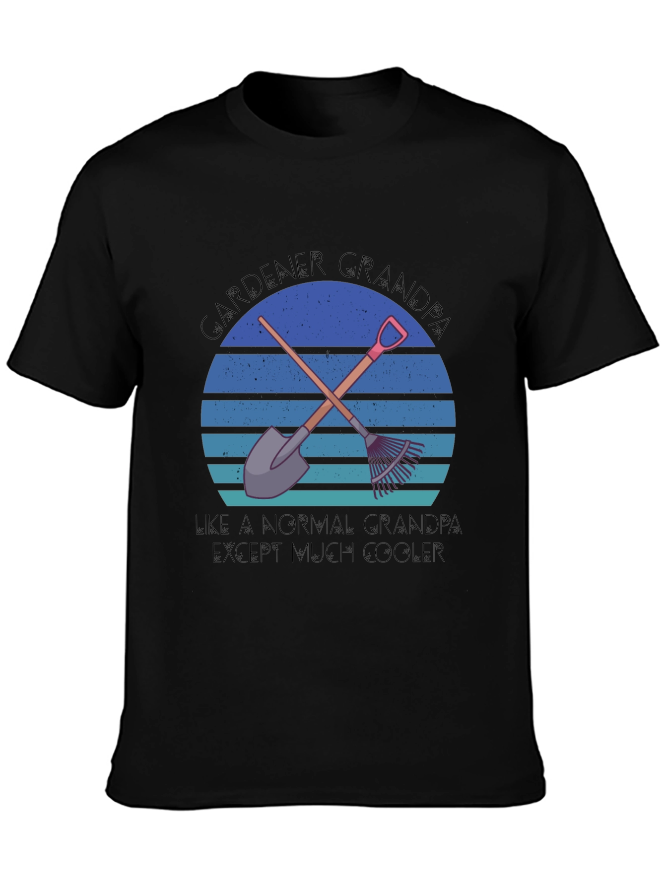 Gardener Grandpa T-Shirt - Cool Grandfather Tee