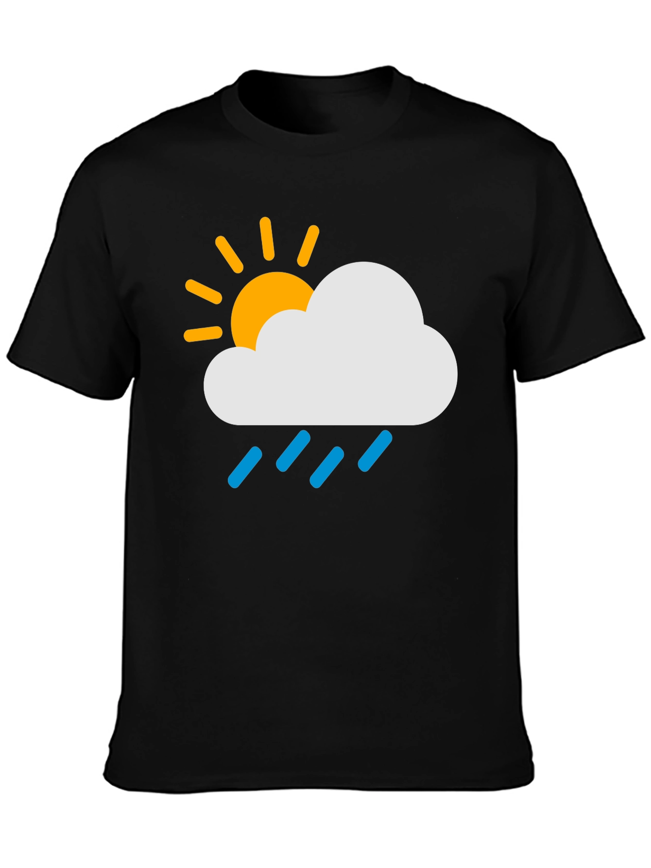 Rainy Day Graphic T-Shirt - Weather Design Tee