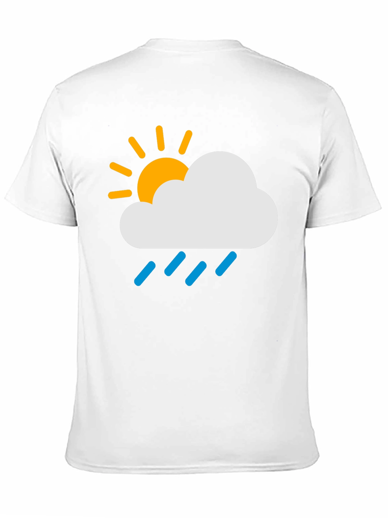 Rainy Day Graphic T-Shirt - Weather Design Tee