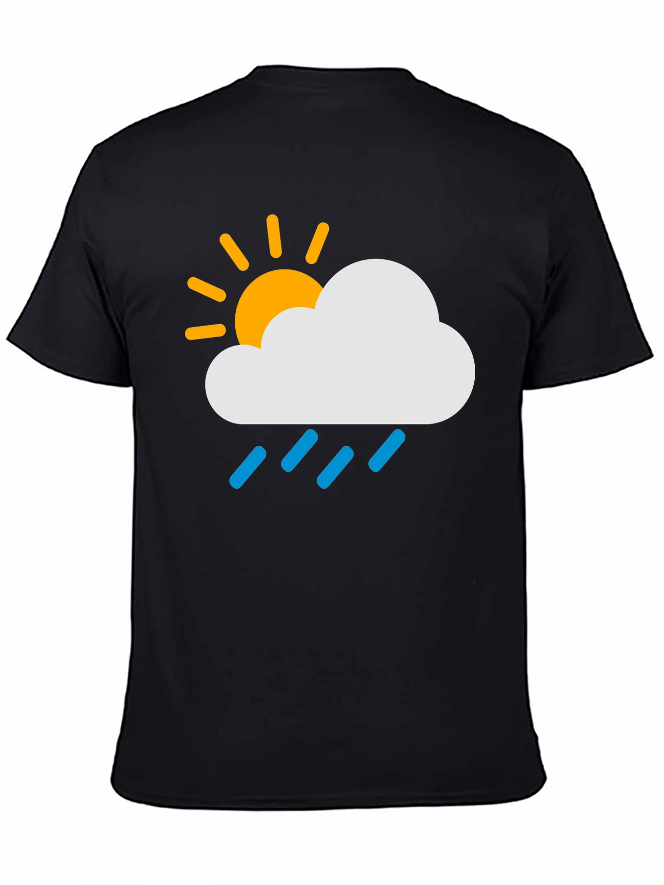 Rainy Day Graphic T-Shirt - Weather Design Tee