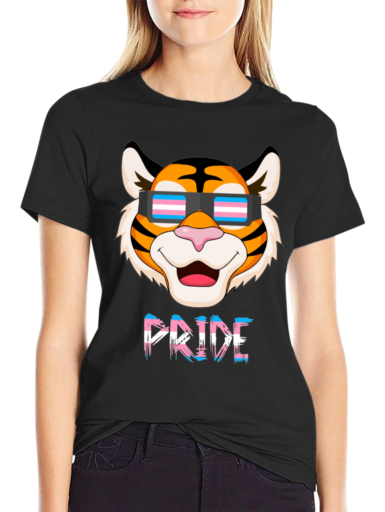 Transgender Pride Tiger T-Shirt