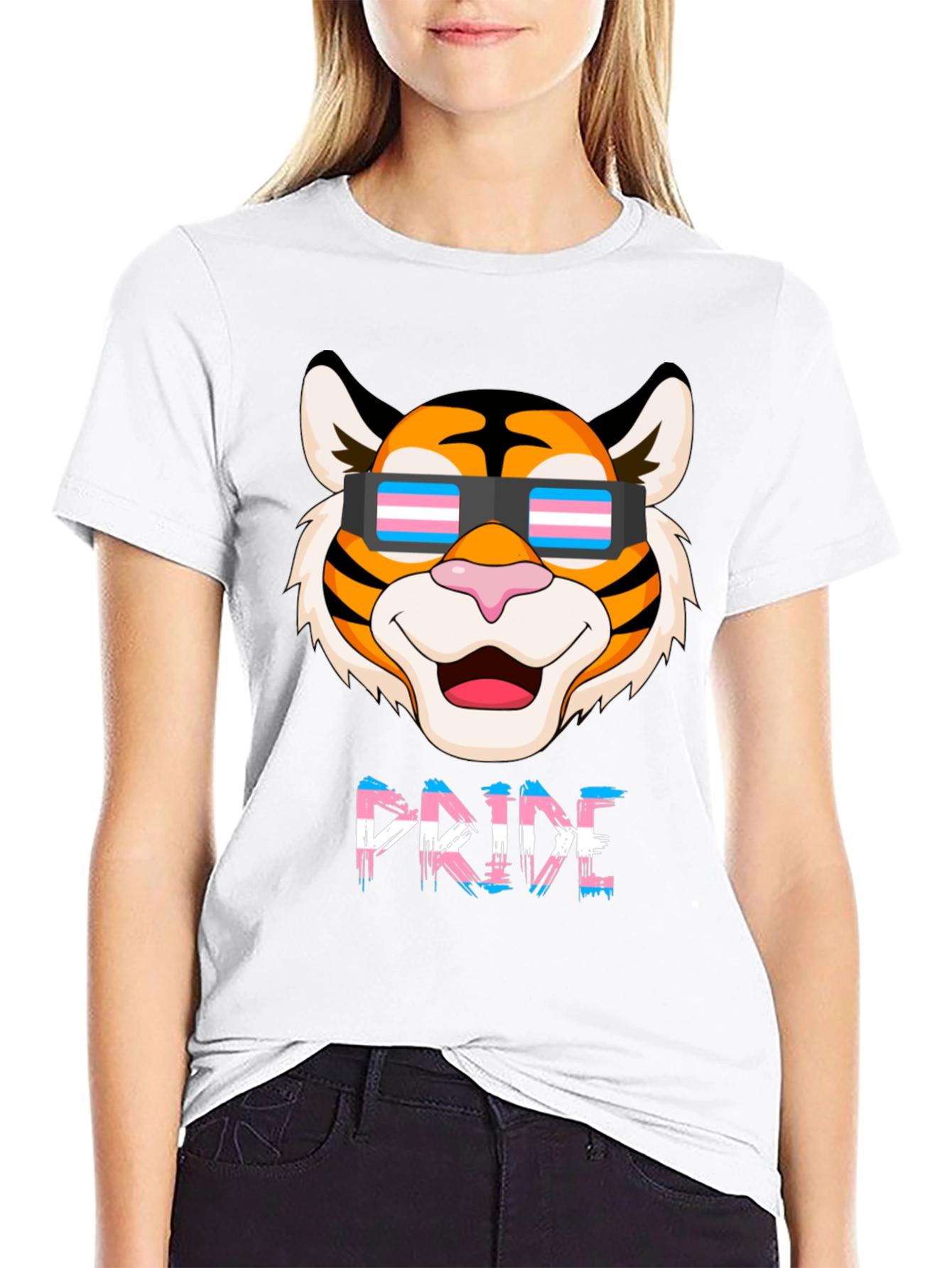 Transgender Pride Tiger T-Shirt